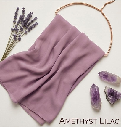 Chiffon Hijabs Amethyst Lilac