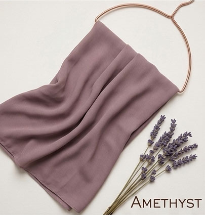 Chiffon Hijabs Amethyst
