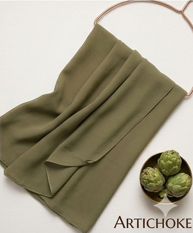 Chiffon Hijabs Artichoke