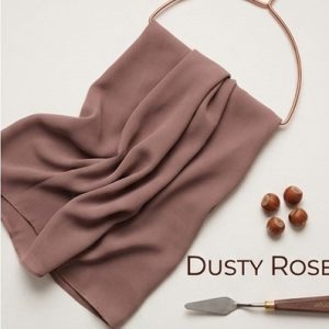 Chiffon Hijabs Dusty Rose