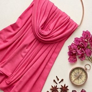 Modal Jersey Hijabs Hot Pink