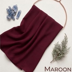Chiffon Hijabs Maroon
