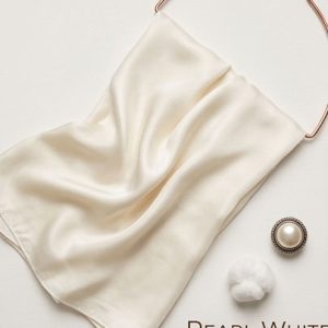 Chiffon Hijabs Pearl White