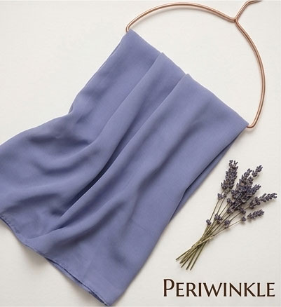 Chiffon Hijabs Periwinkle