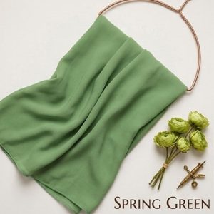 Chiffon Hijabs Spring Green