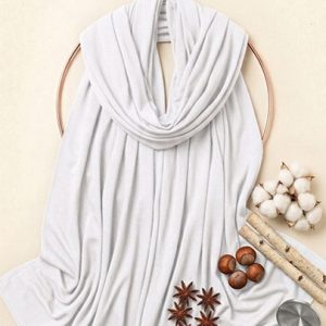 Modal Jersey Hijabs White