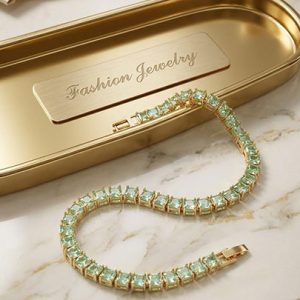 Tennis Bracelet Green