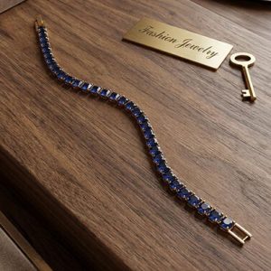 Tennis Bracelet Blue