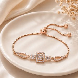 Rectangle Leaf Bracelet