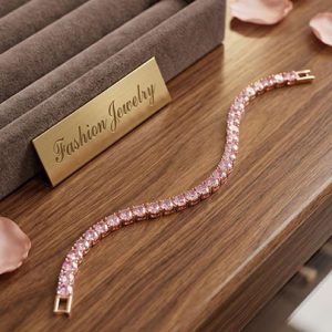 Tennis Bracelet Pink